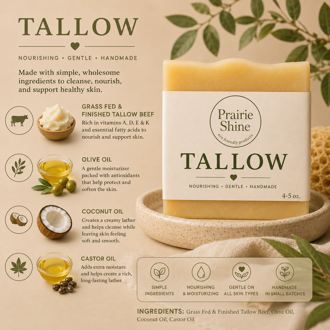 Tallow Bar Soap